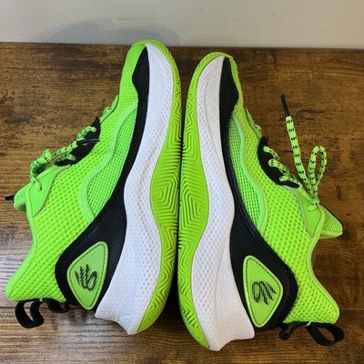 Curry 30 蛍光グリーン バスケットシューズ Under Armour Steph Curry Youth Size 6.5Y Neon Green Basketball