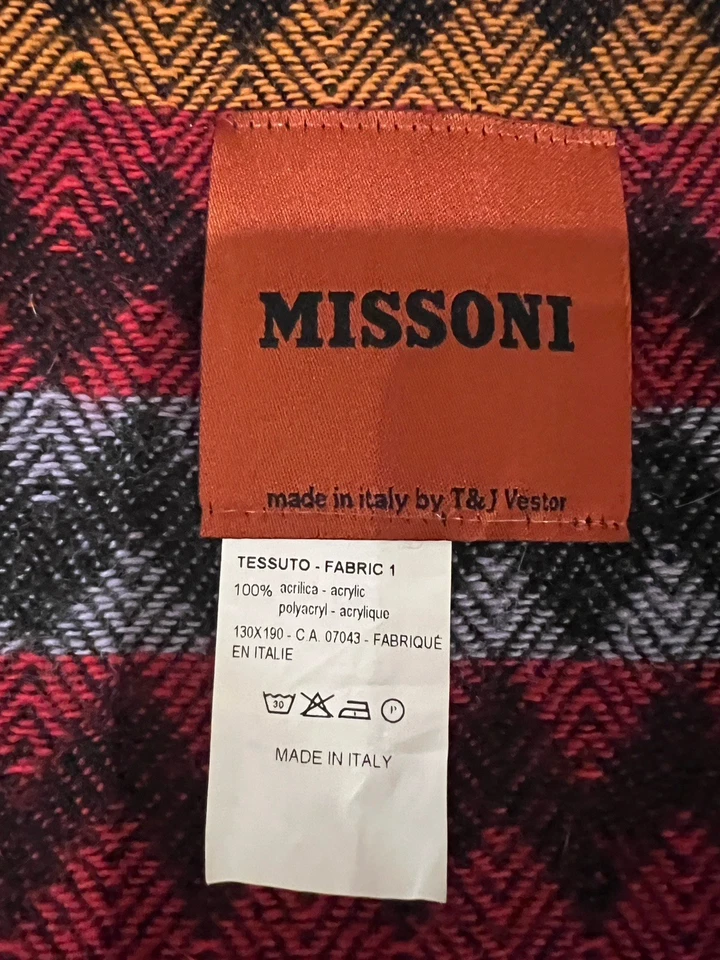 Manta Missoni By T & J Vestor Perseo 130 X 190 cm  Foto 4 de 4