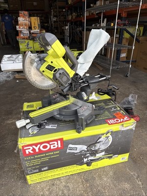 Ryobi 10 Amp Corded 7-1/4'' Compound Sliding Miter Saw - TSS702 (P2-105)