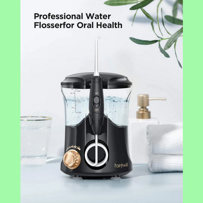 New Fairywill Oral Dental Irrigator FC169 600ml Smart Timer 10 Pressure Setting