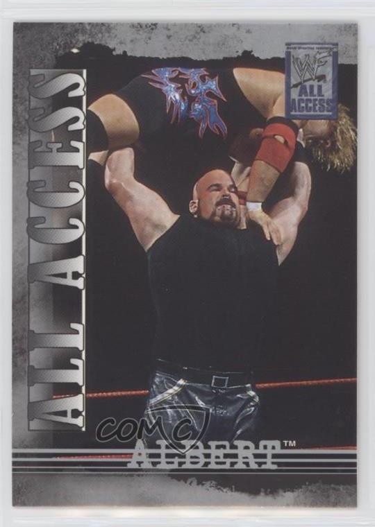2002 Fleer WWF All Access Tensai Albert #8 0ry1