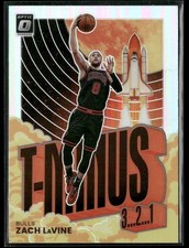 2021-22 Donruss Optic #8 Zach LaVine T-Minus 3...2...1 Holo