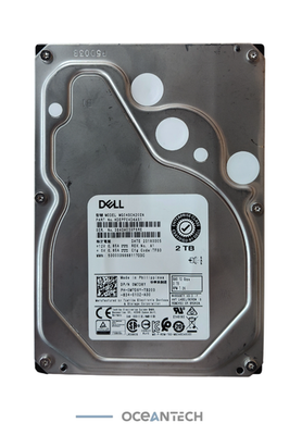 Dell Toshiba MG04SCA20EN 0M7D8Y 2TB 7.2K 6G SAS 3.5