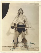 MAXINE CANTWAY?SIGNED Ziegfeld PHOTO-Mack Sennett Films?42nd St?Goldigger?Cantor
