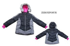 NEW GIRLS ZEROXPOSUR PERFORMANCE JACKET COAT W/ REMOVEABLE FUR HOOD TRIM VARIETY