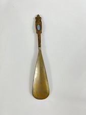 Antique Shoe Horn 8" metal victorian