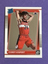 2021-22 Panini Donruss Optic Corey Kispert Rated Rookie #183 Washington RC (R)