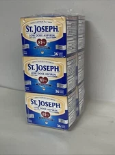 St. Joseph Aspirin Pain Reliever (NSAID) 81mg, 36 Tablets Each X6 New Exp 10/26