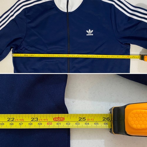 Adidas Originals Beckenbauer Tracksuit Night Indigo White Size XL - Picture 10 of 13