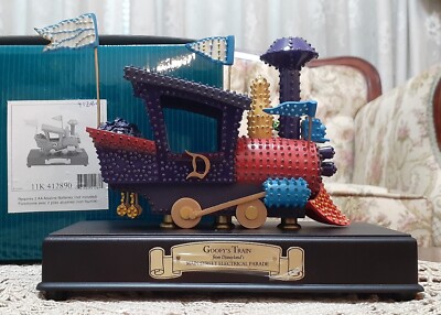 ディズニー　WDCC メインストリート 電気パレード グーフィーズトレイン Disney~WDCC~MAIN STREET ELECTRICAL PARADE~GOOFY'S TRAIN~41289