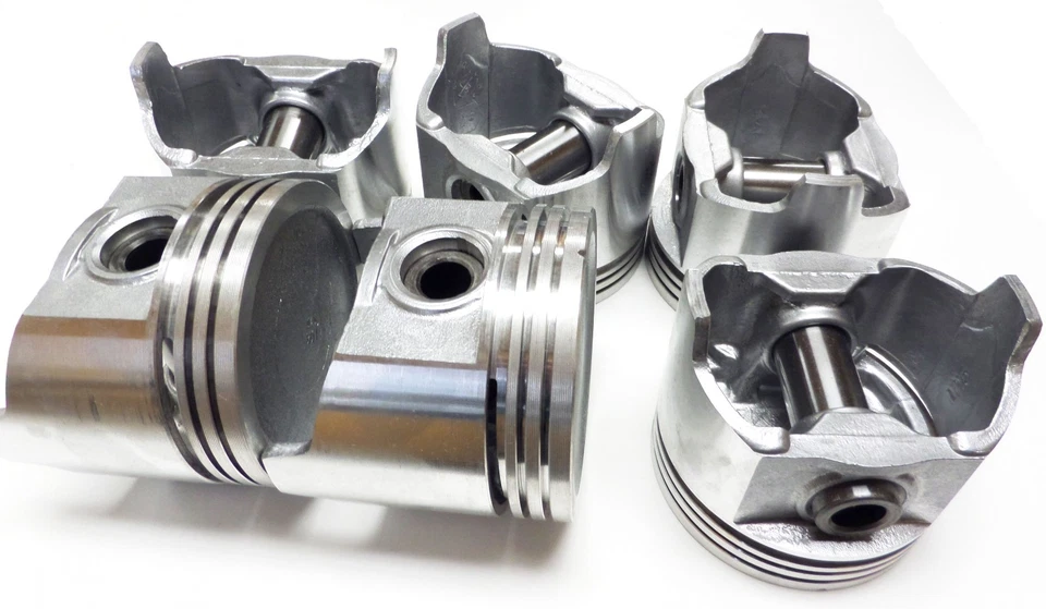 Aluminum Alloy Piston Set Perfect Circle 1972-77 AMC International L6 4.2L 258ci - Image 3 of 3