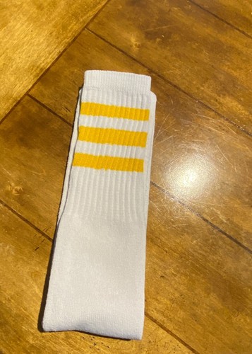 1 Paar SCHLAUCHSOCKEN GESTREIFT 24 ZOLL LANG SOCKEN OLDSCHOOL - Bild 17 von 30