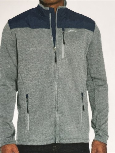 NWT ORVIS Men's Bonded Mesh Full Zip 