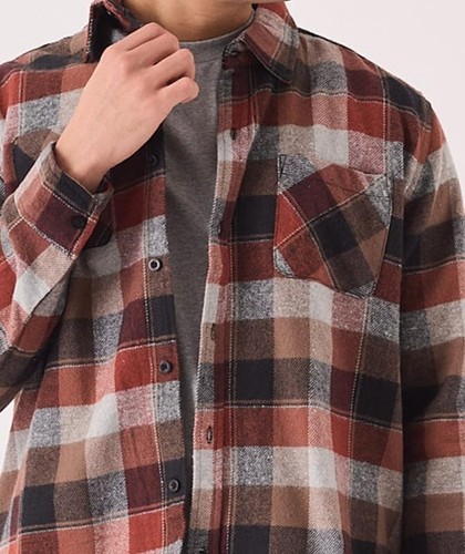JMOJO Camisas para Hombres Algodón a Cuadros Calce Informal Camisas a Cuadros Franela Leñador - Imagen 11 de 48