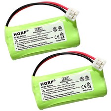 2-Pack 850mAh Cordless Telephone Battery for VTech BT183348 BT283348 Replacement