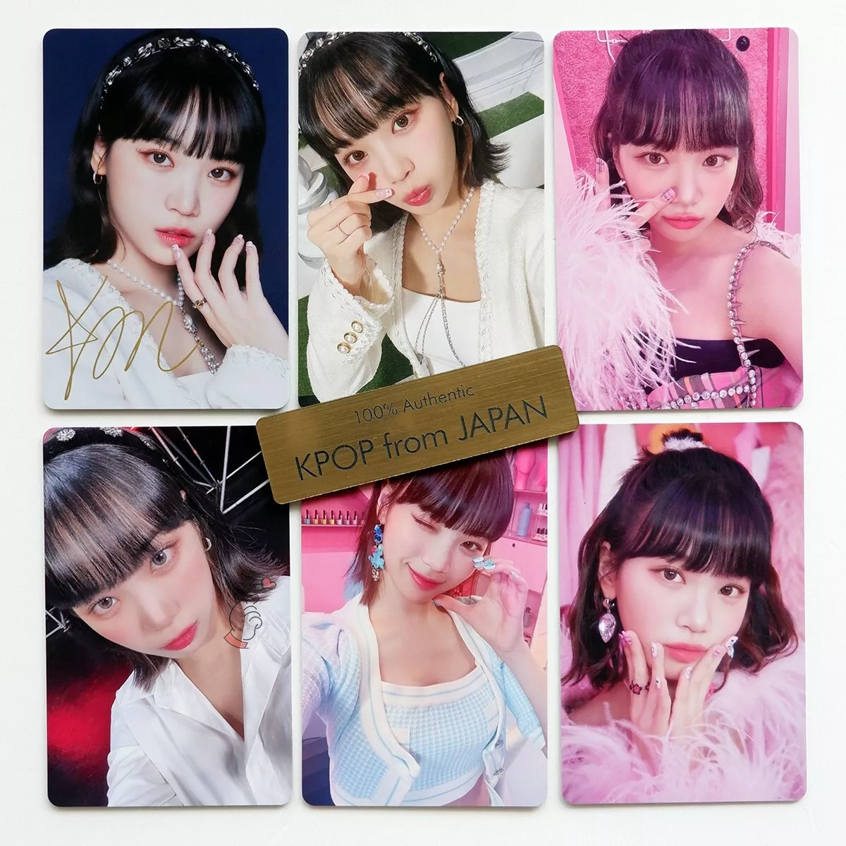Chaewon LE SSERAFIM FEARLESS Weverse japan photocard Complete set