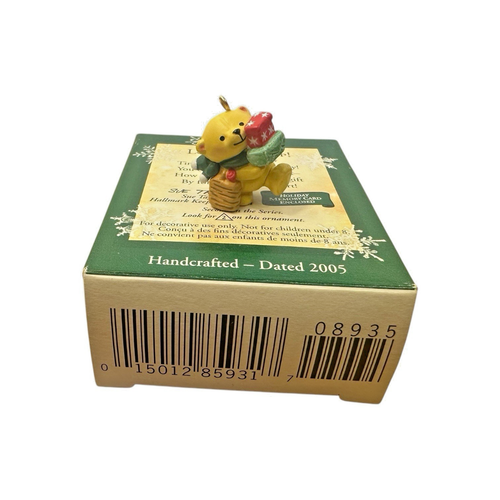 2005 HALLMARK Keepsake Ornament Love to Shop Forever Friends MINIATURE Bear - Picture 14 of 19