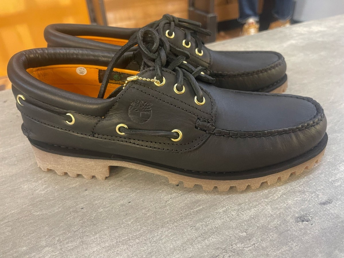 【極美品】Timberland AMHRST 2EYE BOAT 23 TIMBERLAND WOMEN'S 2-EYE CLASSIC BOAT LEATHER SHOES BURGUNDY