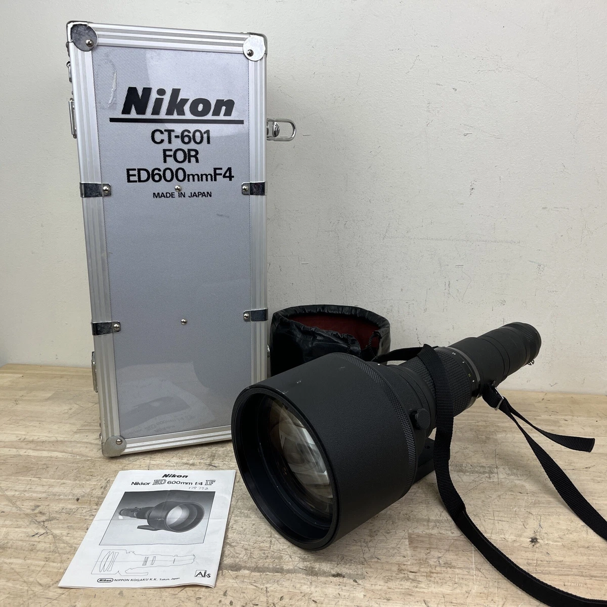 ニコン nikon NIKKOR ED ai s 600mm f4ケース付き ニコン nikon NIKKOR ED ai s 600mm f4ケース付き Nikon AI-S Nikkor