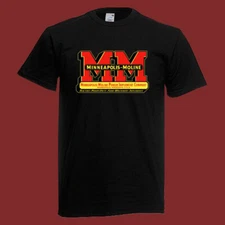 Minneapolis Moline Machinery Men's Black Size S-5XL