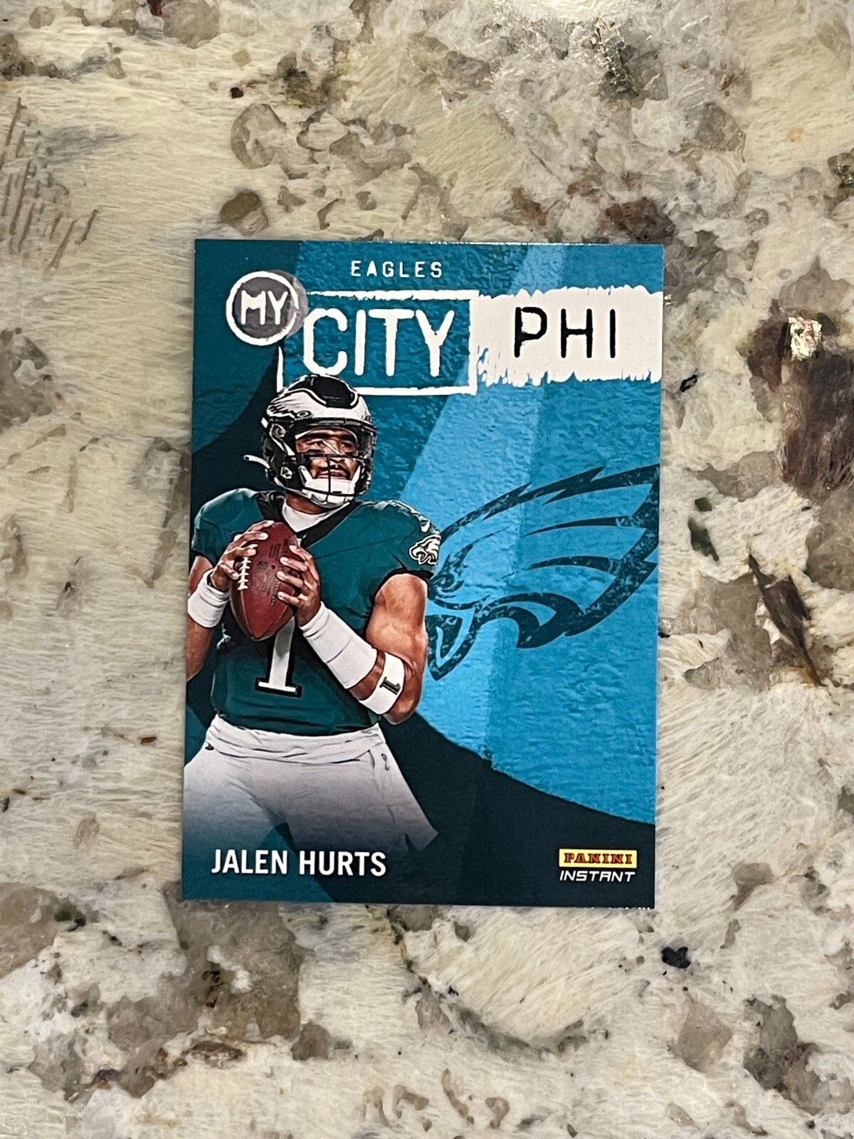 2023 Panini Instant NFL Jalen Hurts My City #19 /344