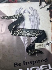 WDP Angel Paintball Headband - Snow Leopard - New Oldstock, Vtg