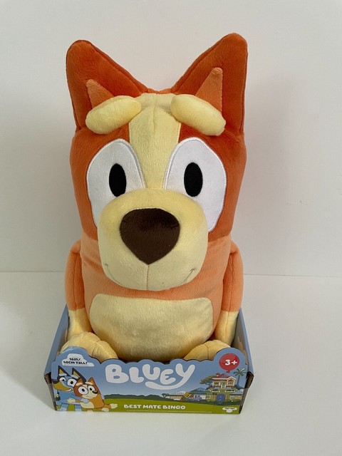 Bluey Bingo Best Mate 16 in Jumbo Stuffed Plush Toy Disney Junior Moose Toys for sale online | eBay