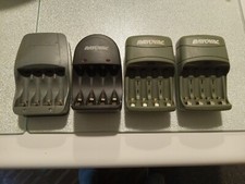 Rechargeable "AA" "AAA" Battery Charger 3 Rayovac and 1 Duracell