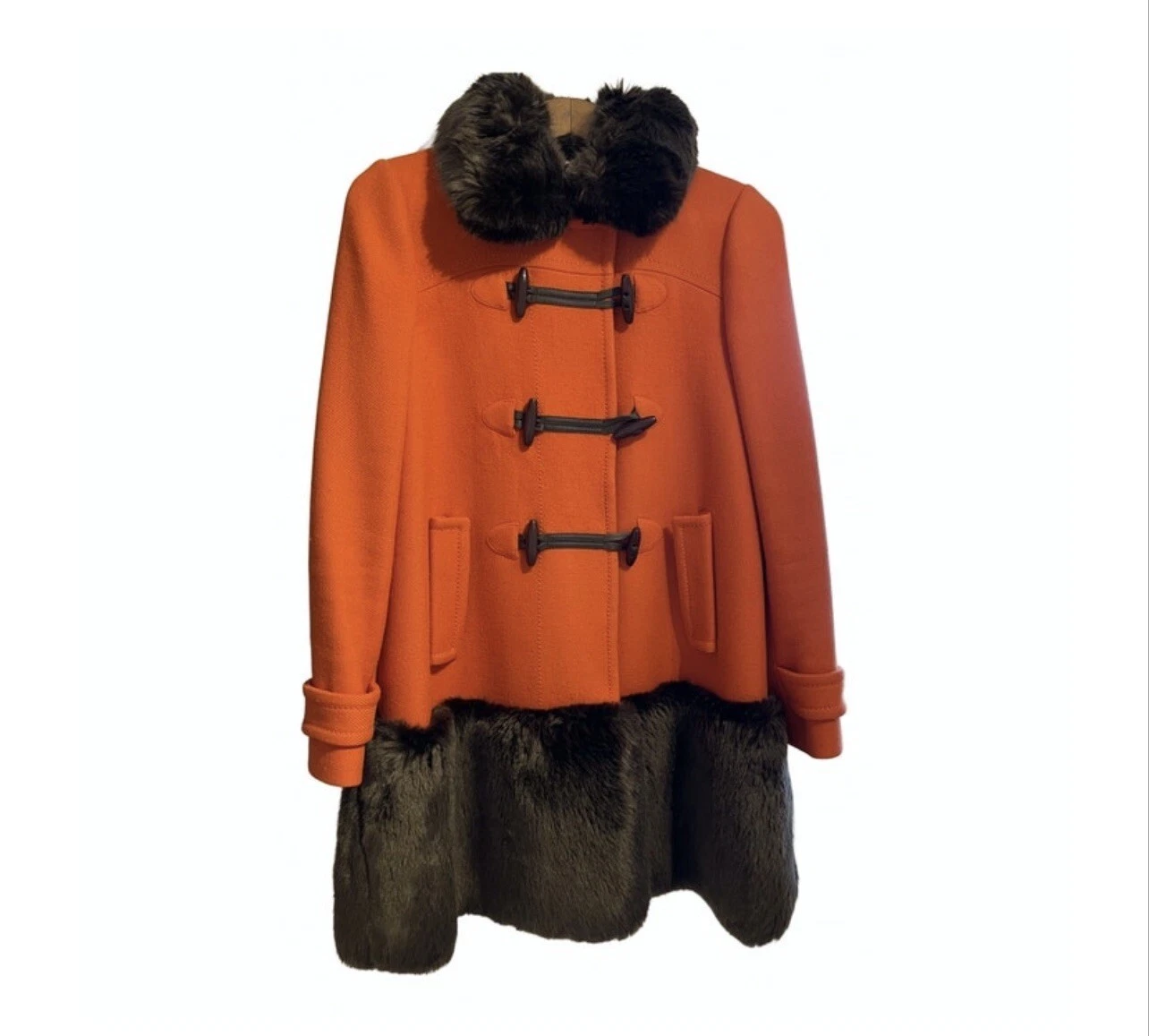 cappotto di lana da donna di design di Kate Spade US 6