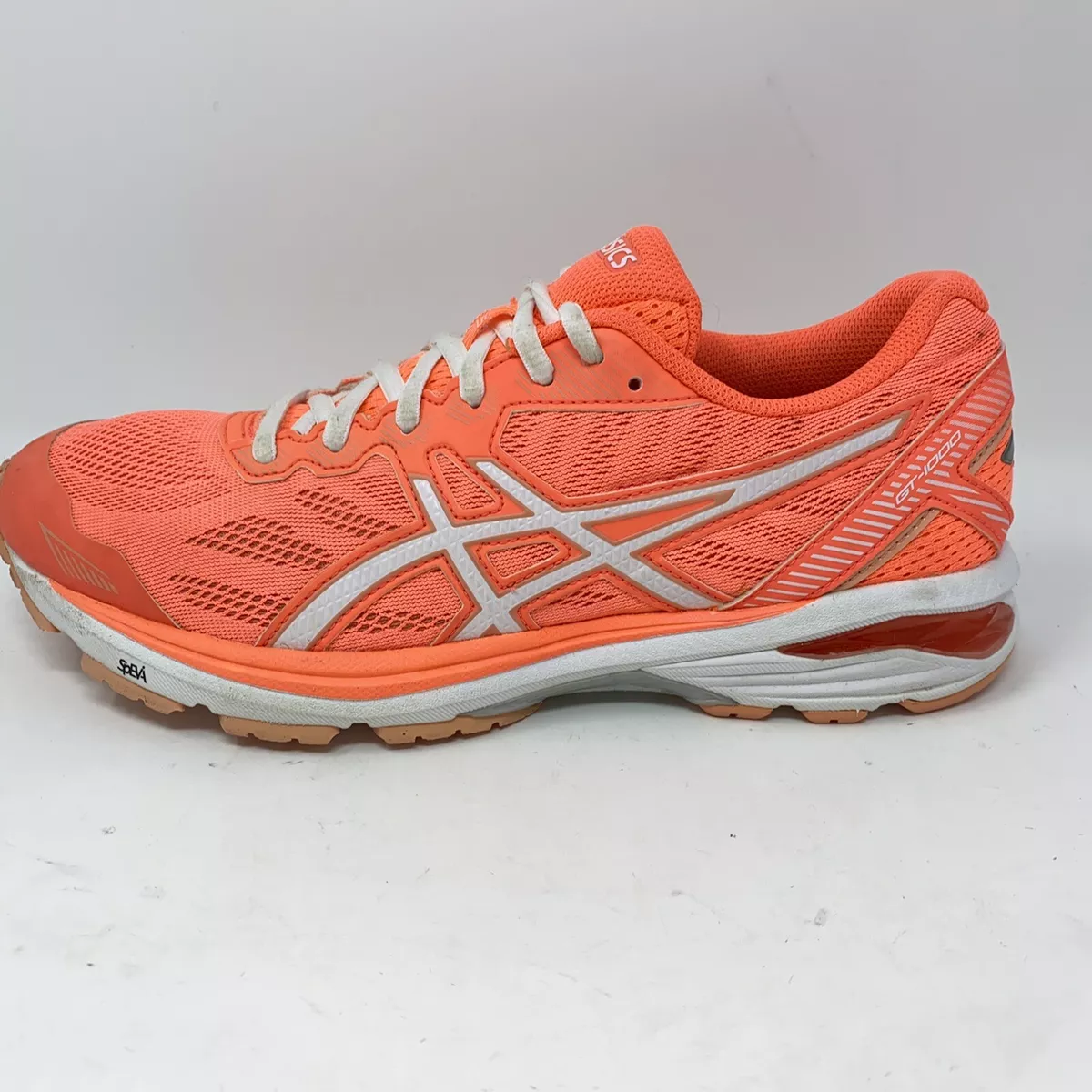 Asics GT 1000 5 Athletic Shoes Sneakers Peach Coral T6A8N Women s