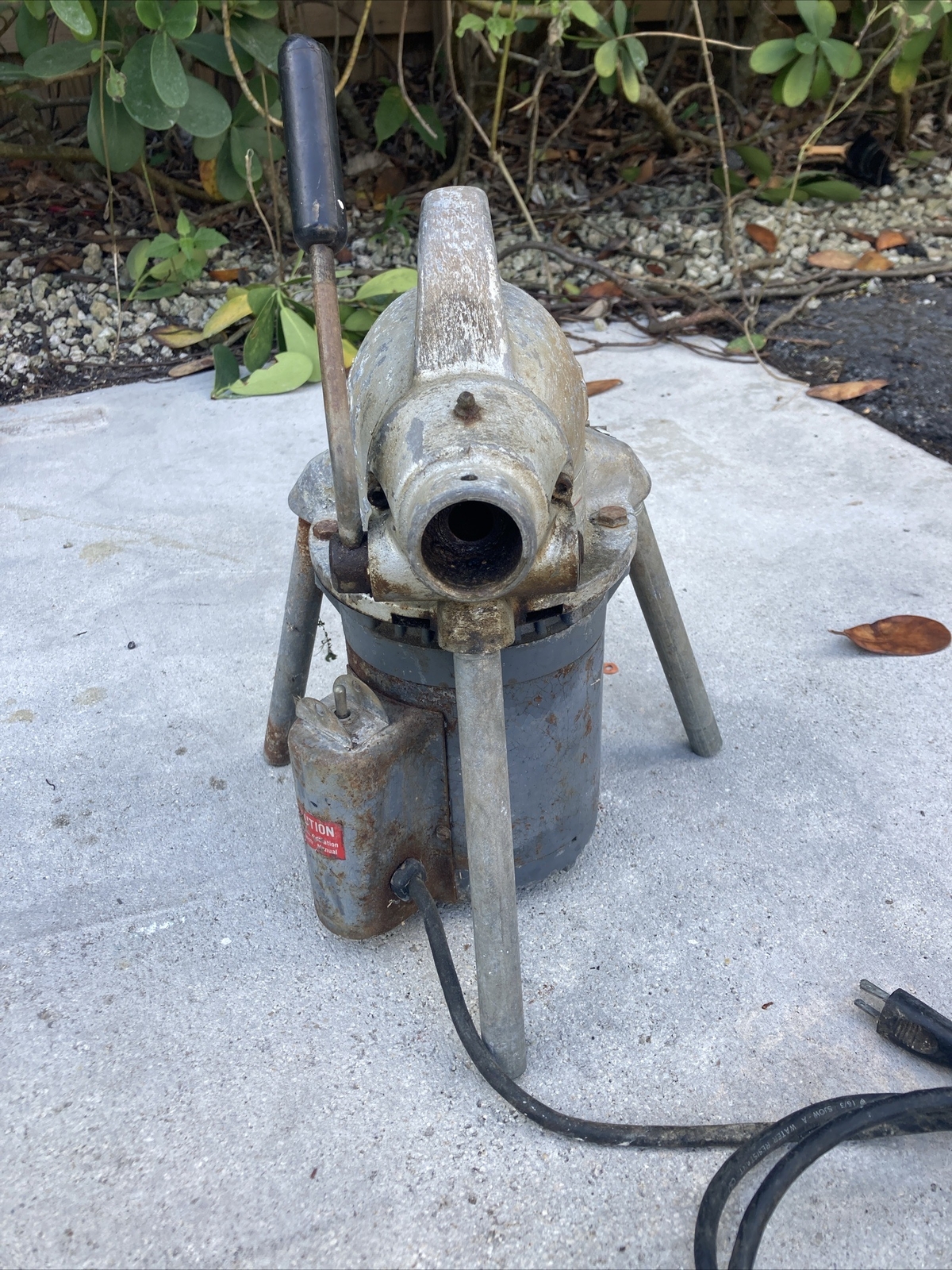 RIDGID K50 SECTIONAL DRAIN CLEANING MACHINE 120v eBay