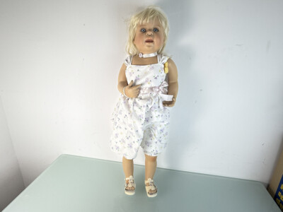 Poupée D'artiste Inge Tenbusch En Porcelaine 36 Cm – Excellent état, Collection