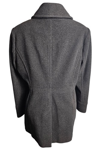 Fog By London Fog Wool Blend Pea Coat Womens XL Timeless Sophisticated Preppy - Picture 4 of 14