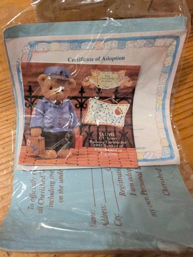 Cherished Teddies Jerry 203457 1996 - Picture 2 of 6