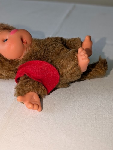 PICCOLO ROSEBONBON FIBA MADE IN ITALY VINTAGE BAMBOLOTTO PELUCHE BAMBOLA - Foto 10 di 16