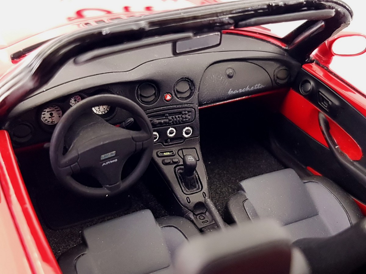 OTTO 1:18 scale Fiat Barchetta Roadster 1995 Red(OT816 OTTO 1:18 scale Fiat Barchetta Roadster 1995 Red(OT816