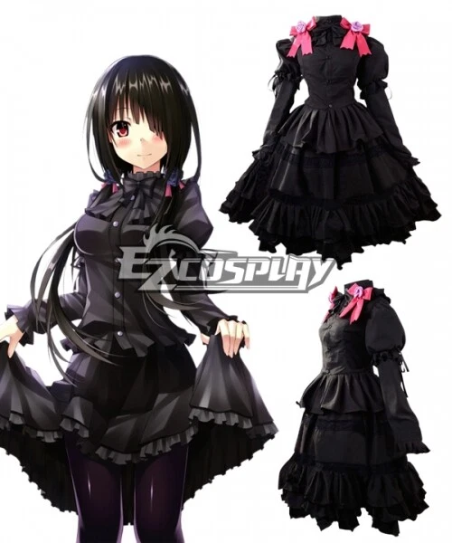 Date A Live Ⅲ Tokisaki Kurumi Nightmare Cosplay Costume