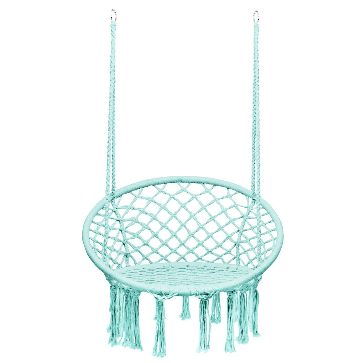Turquoise hanging chair sale