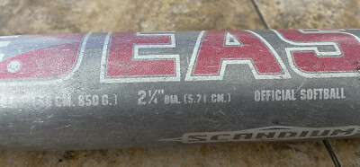 Batte De Softball Easton RedLine Sc500 (-5) 34" 30 Oz – Scandium SZ1C-CORE