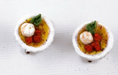 Creme Brulee Cufflinks Artsy French Foodie Cute Dessert Baking Chef Funny Ebay