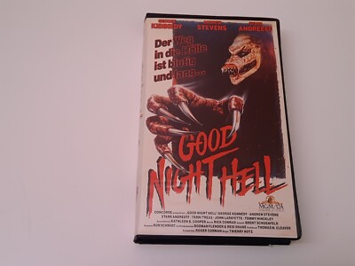 Good Night Hell 1989 Uncut VHS German PAL MGM/UA Video Großbox The Terror Within