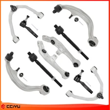 For NISSAN 350Z INFINITI G35 Front Lower Control Arm Ball Joint Tie Rod Ends RWD