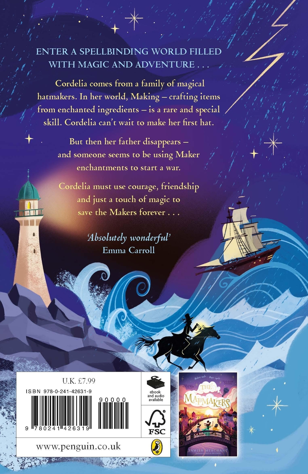 Thumbnail - The Hatmakers Tamzin Merchant Taschenbuch The Hatmakers B-format