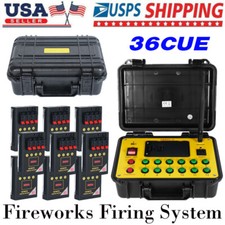 Ship From USA 36 Cues fireworks firing system 500M distance program