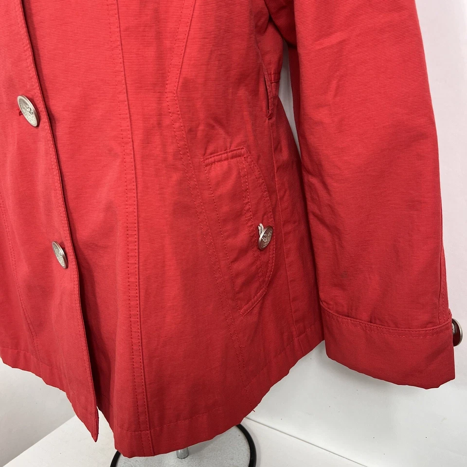 Jaqueta feminina Giacca Gallery manga longa média com botões forrada leve - Imagem 4 de 4