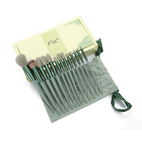 13 Pcs Makeup Brushes Sets Synthetic Foundation Blending Concealer Eye Shadow - Picture 7 of 9