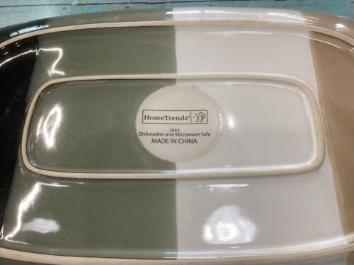 "Home Trends JAZZ Piatto rettangolare 16,5"" X 10,25"" - Foto 10 di 13