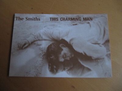 THE SMITHS - THIS CHARMING MAN - VINTAGE 1980's POSTCARD  (A)