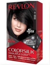 3 pack Revlon Colorsilk Ammonia-free Permanent Hair Color - Soft Black (18502)