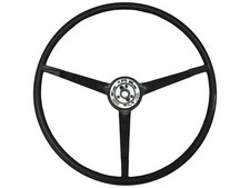 1967 Ford Mustang Reproduction Oem Correct Reproduction Black Steering Wheel